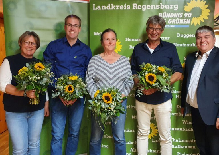 Grüne wählen Direktkandidierende für Landtags- und Bezirkswahl im Stimmkreis Regensburg-Land