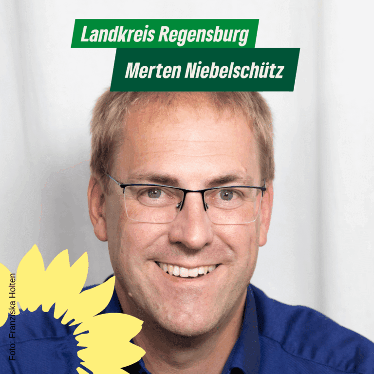 Die Grünen im Landkreis Regensburg treten mit eigenem Landratskandidaten an